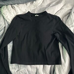 Altar'd State Black Long Sleeve Top